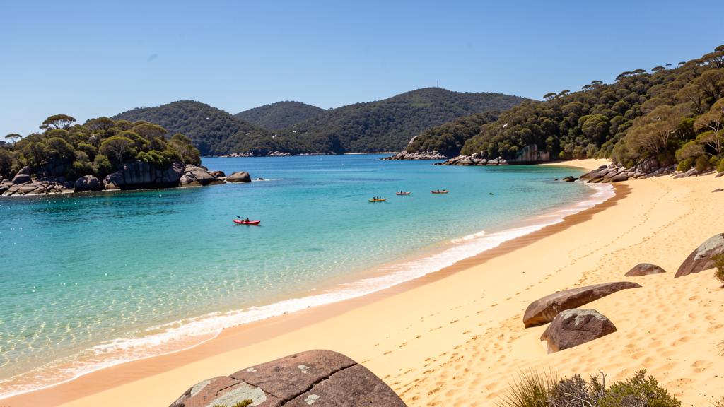 Abel Tasman golden beaches and turquoise water